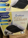 Dr. Scholl's Heated Memory Foam Foot Warmer With Vibration & Soft Material. Fixed Price $15.00.