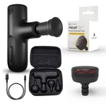 Playmakar Mini Gun Percussion Massager Bundle With Heated. Fixed Price $57.99.