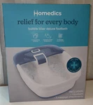 Homedics Bubble Bliss Deluxe Footbath Heated Spa Massager New. Fixed Price $18.75.
