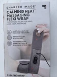 Sharper Image Calming Heat Massaging Flexi Wrap For Arms Legs Neck New. Fixed Price $21.99.
