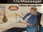 Homedics Matmassager 5 Motor Full-body Roll-up W/ Remote (no Heat). Fixed Price $25.00.