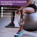 Quinear Rechargeable Leg Massager Circulation Cordless Air Compression. Fixed Price $80.74.