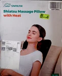 Snailax Black Lower Back Deep Tissue Shiatsu Massager Pillow W/heat SL-128B. Fixed Price $32.99.