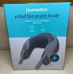 Homedics Pro Therapy Vibration Neck Massager With Soothing Heat Wall Plug. Fixed Price $15.00.