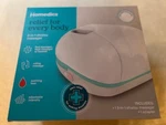 Homedics FMS-290HJ 3-IN-1 Shiatsu And Body Massager Plus Footrest Box. Fixed Price $19.99.