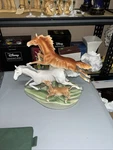 Cosmos Gifts 20849 Galloping Horses Porcelain Figurine, 11-7/8-INCH. Fixed Price $125.00.