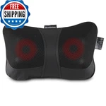 Brookstone - Shiatsu Neck Back Massager Heat Deep Kneading Pillow For. Fixed Price $66.48.