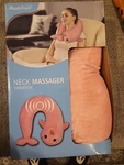 Health Touch Unicorn Neck Massager With Relaxing Vibration Pink. Fixed Price $19.95.