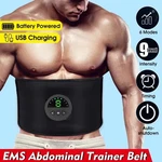 Rechargeable Ems Abs Trainer Arms & Hips Muscle Stimulator Abdominal Training. Fixed Price $19.70.