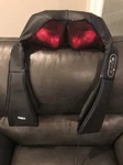Naipo Shoulder 3D-ROTATING Shiatsu Massager Straps & Heat Neck Back Legs Hip. Fixed Price $45.00.