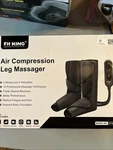 Fit King Air Compression Leg Massager Model FT-009A. Fixed Price $25.00.
