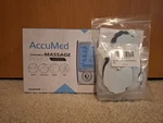 Accumed Portable Massage Device AP212 + Extra Tens Ems Nodes Pack. Fixed Price $29.99.