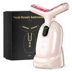 Asdweus Light & Vibration Neck - Face Massager Sculpting Tool * Pink New. Fixed Price $19.77.