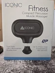 Iconic Fitness Compact Percussion Muscle Massager 1800-2600 Rpm 4 Speed Usb-c. Fixed Price $17.00.