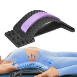 Yooyuan Back Stretcher For Lower Pain Relief, 4 Level Adjustable Purple. Fixed Price $20.51.