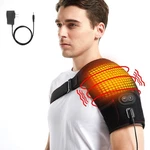 Heated Shoulder Wrap With Massage, Electric Massager Heating Pad For Men Wome.... Fixed Price $52.08.