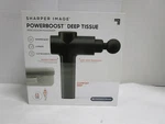 Sharper Image Powerboost Max Deep Tissue Percussion Massager New In Box. Fixed Price $58.99.