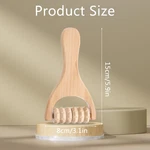 3PCS Therapy Massage Tools Wooden Rollers, Hand Ma.... Fixed Price $19.23.
