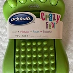 Dr Scholl's Foot Massager Portable Vibration Green White. Fixed Price $10.00.