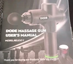 Deep Tissue Gun, Handheld Electric Muscle Massager, 30 Speeds 7 Heads. Fixed Price $22.00.