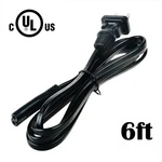 Ul 6FT Ac Power Cord For Wedpun WL001 WL-001 Shiatsu Foot Massager Charging Lead. Fixed Price $13.01.