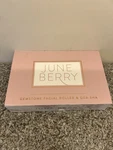June Berry Rose Quartz Facial Roller & Gua Sha Set Spa Skincare Kit New. Fixed Price $9.99.