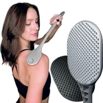 The Ultimate Back Scratcher, Scalp Massager, 18" Fixed Handle, Gray. Fixed Price $30.05.