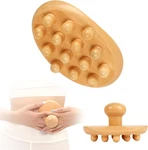 Therapy Tools Cellulite Massager Roller Wooden Body Brush Fascia.... Fixed Price $14.76.