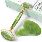 Roselynboutique Gua Sha Facial Tools & Jade Face Roller For Lift Wrinkless Natur. Fixed Price $12.23.