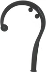 Travel Size Pressure Point Hook Cane, Back And Neck Massager For Trigger. Fixed Price $22.13.