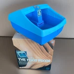 Vtg Clairol The Foot Fixer Superior Care Massage Bath Heater Blue W/ Box.. Fixed Price $40.00.