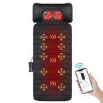 Full Body Vibrating Massage Mat With Shiatsu Neck Pillow Heating Comfort. Fixed Price $167.37.