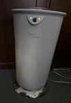 Brookstone Standing Towel Warmer # 647156 White 22" High Tested Works. Fixed Price $25.00.
