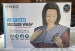 Homedics Weighted Heated Massage Wrap Open Box, Never Used. Fixed Price $19.99.