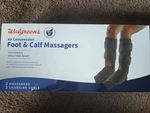 Walgreens Air Compression Foot & Calf Massagers ! New And Unopened. Fixed Price $41.33.