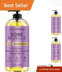 New York Biology Sore Muscle Massage 8 Fl Oz Made With 100% Natural Oil.... Fixed Price $16.99.