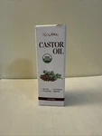 BODYJ4YOU Organic Castor Oil - 100% Pure Natural Fl Oz With Eyelash Applicator. Fixed Price $13.37.