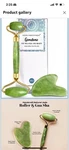 Jade Roller Gua Sha Set Facial Massage Tool For Wellness And Beauty Relaxation. Fixed Price $12.00.