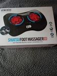 Homedics Shiatsu Heated Foot Massager With Rotating Heads Black Red. Fixed Price $37.44.