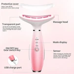 Neck Face Massager, Skin Care Tool, 3-IN-1 Facial Sc. Fixed Price $44.99.