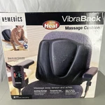 Homedics Vibra Back Massage Cushion With Heat Custom Intensity / Car Adapter. Fixed Price $56.50.