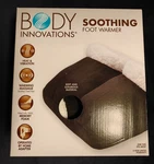 Body Innovations Soothing Foot Warmer Massage Heat Memory Foam Black Brand New. Fixed Price $24.99.