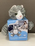 Health Touch Huggable Cat Massaging Massager Gift With Relaxing Vibration. Fixed Price $18.99.