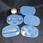 Set Of Homedics Infratech Max Dual Heat Massager IR-610 Attachments Only. Fixed Price $25.00.