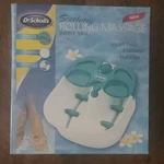 Dr. Scholl's Soothing Rolling Massage Foot Spa White Teal Smart Heat Bubbles. Fixed Price $35.00.