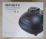 Infinity Shiatsu Foot Massager With Rocker Tech. New. Fixed Price $75.00.