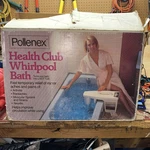 Pollenex Portable Health Club Whirlpool Power Spa Bath Machine. Fixed Price $100.00.