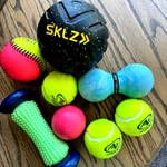 Massage Therapy Trigger Point Ball Set Of 8 For Home Gym - Sklz Fitzelar Protac. Fixed Price $34.95.