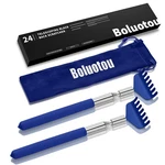 Kuvvfe 2 Pack Portable Extendable Back Scratcher, Stainless Steel Telescoping. Fixed Price $8.84.