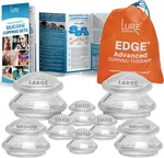 Edge Silicone Cupping Set, Kit For Massage Therapy, Long Lasting Cups. Fixed Price $41.95.